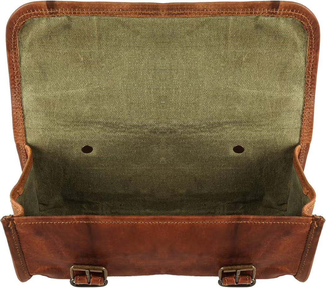 Strider Brown Motorbike Side Pouch