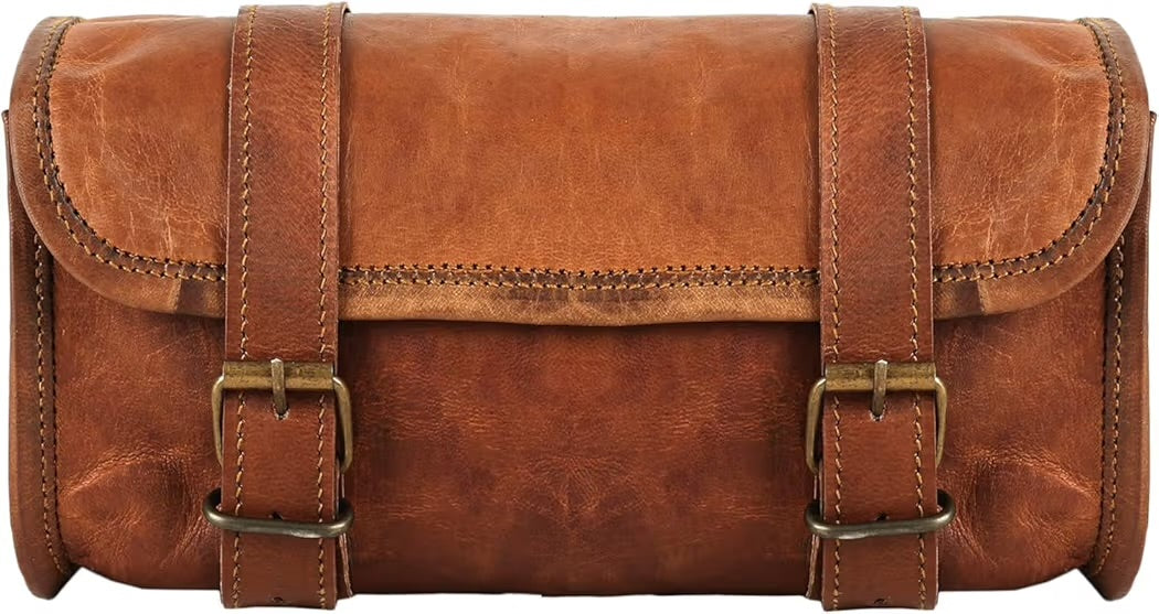 Strider Brown Motorbike Side Pouch