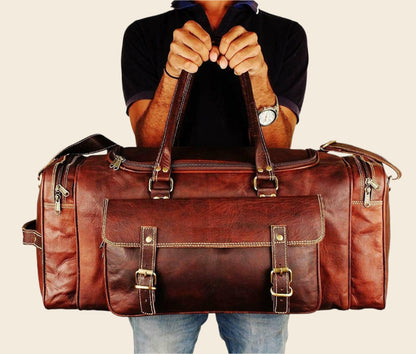 Traveler Weekender Duffle Bag + FREE Toiletry Bag