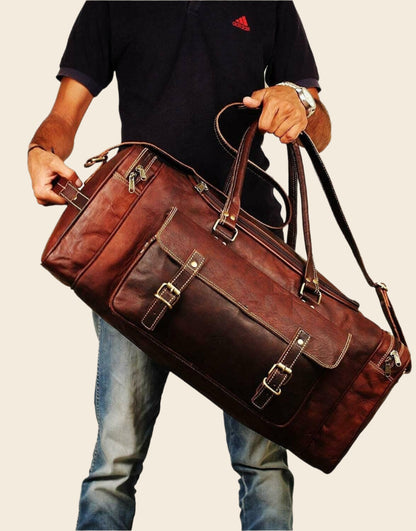 Traveler Weekender Duffle Bag + FREE Toiletry Bag